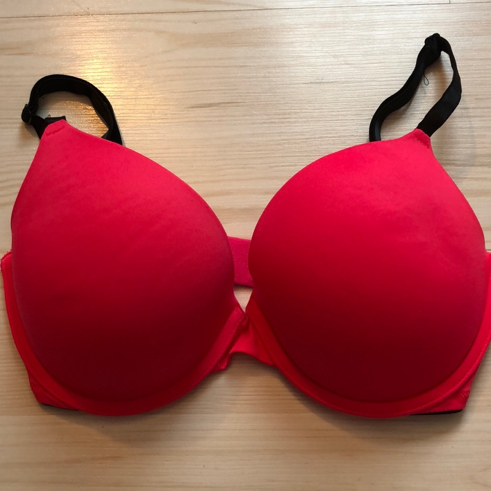 32DD PINK Push Up Bra